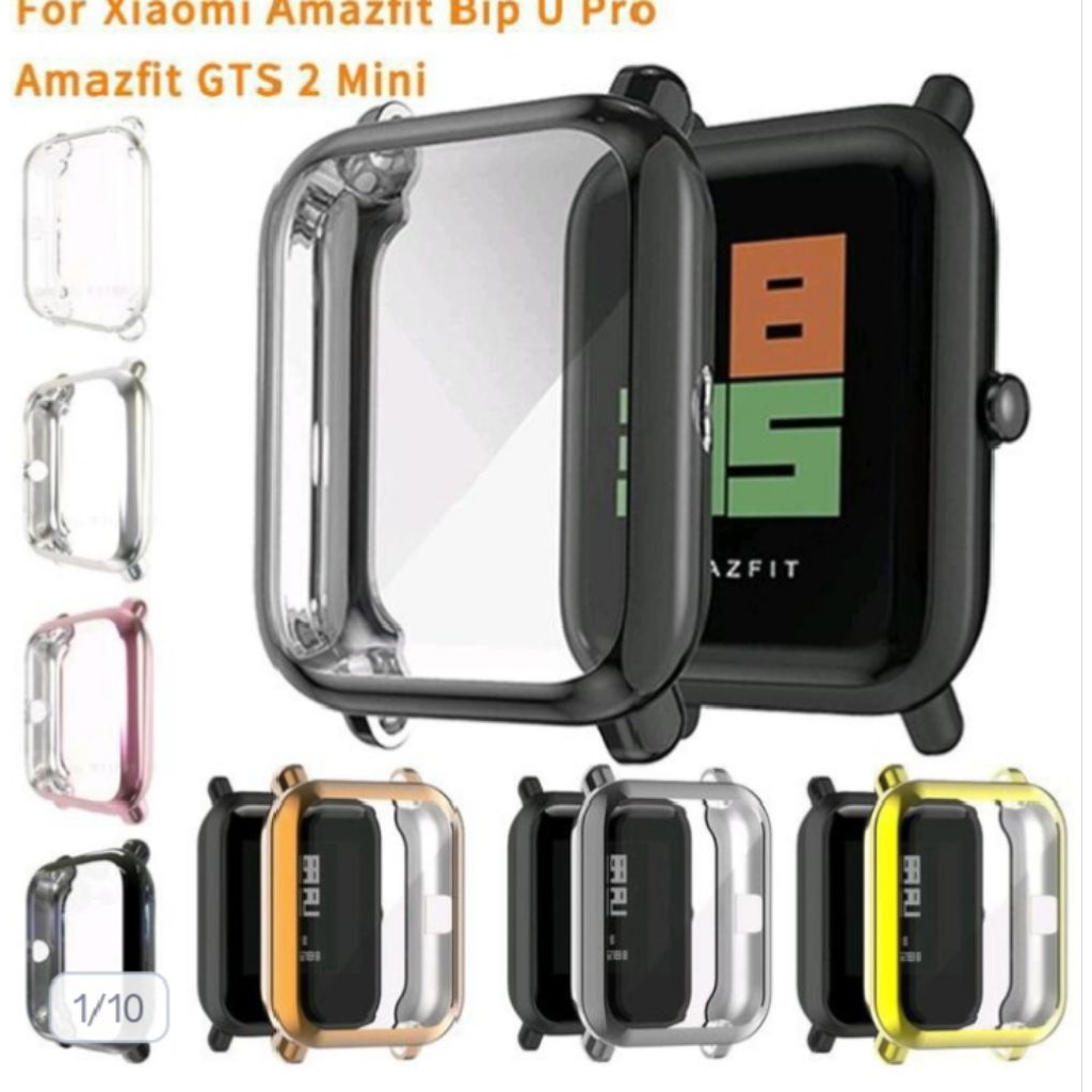 Bumper Case Amazfit GTS 2 Mini / Bip U Pro / Bip S / Bip Lite / POP Soft TPU Protective Case CLEAR