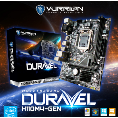 MOTHERBOARD VURRION DURAVEL H110M4-GEN