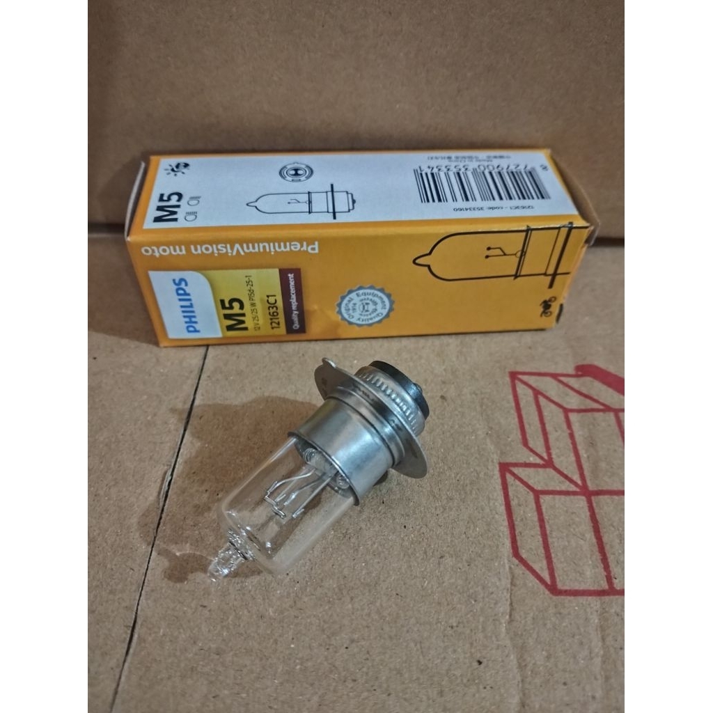 Bohlam lampu depan motor beat Vario grand Mio Supra Jupiter kharisma Revo Blade Vega zr