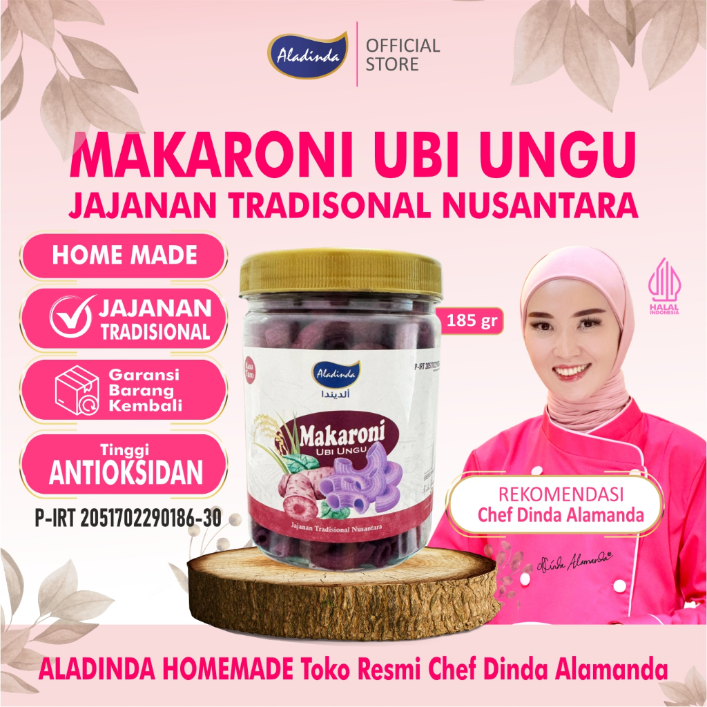 

ALADINDA MAKARONI UBI UNGU / JAJANAN TRADISIONAL NUSANTARA