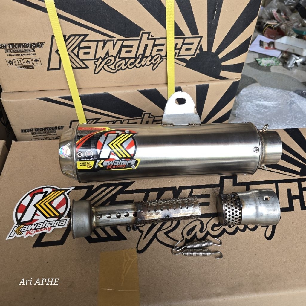 slincer silincer knalpot KAWAHARA GT PRO original double db killer