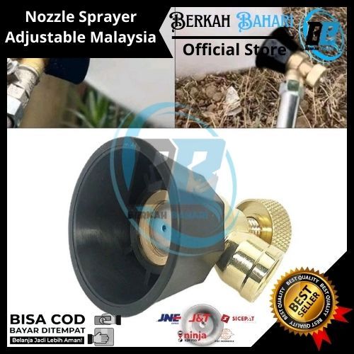 Nozzle Sprayer Malaysia Adjustable | Adjustable Nozzle High Pressure Sprayer Kabut Drat Malaysia