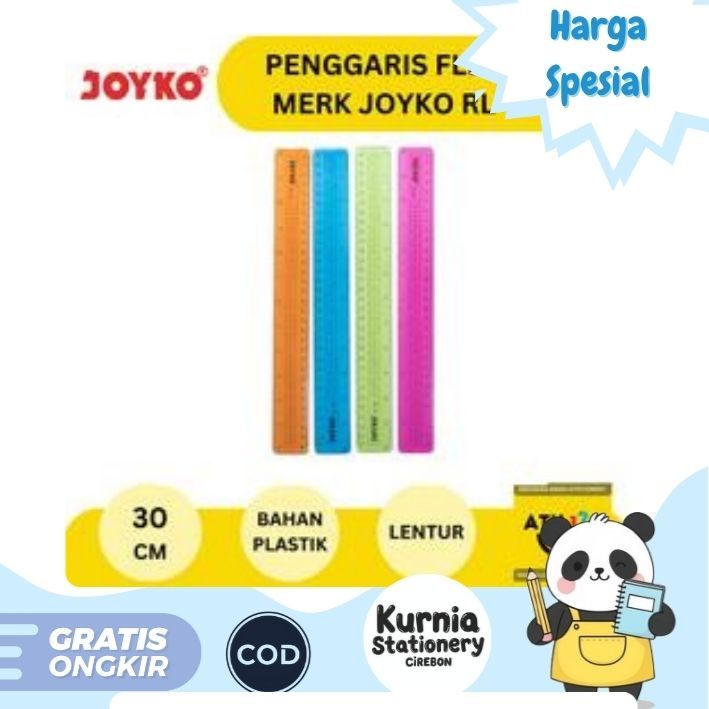 

Joyko Flexible Rules/ Penggaris lentur RL-301 30cm (Satuan)