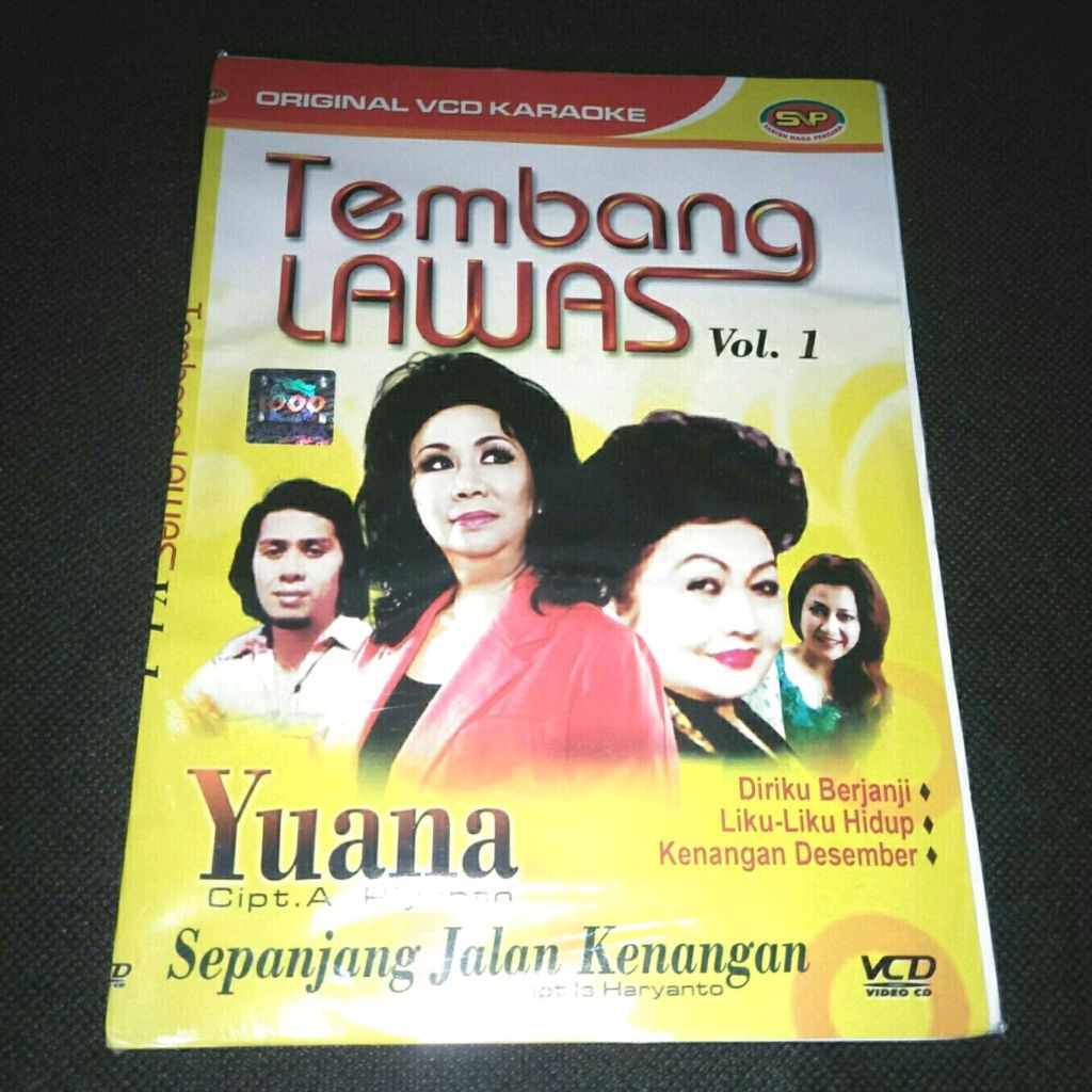 VCD Tembang Lawas Vol. 1 - ERNIE DJOHAN VIVI SUMANTI TETTY KADI MAMIEK SLAMET ARIE KOESMIRAN IS HARY