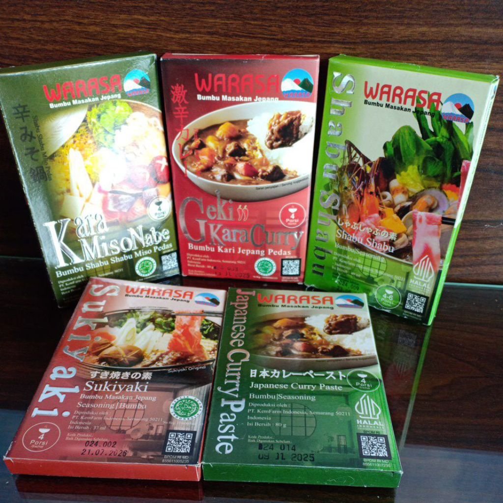 

Warasa Bumbu masakan jepang halal
