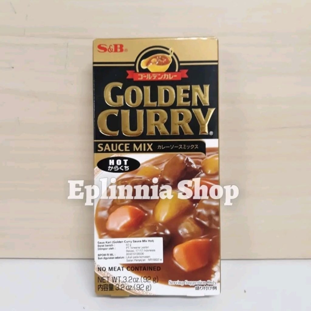 

S&B Golden Curry Sauce Mix Hot 99 gr - Saus Kari