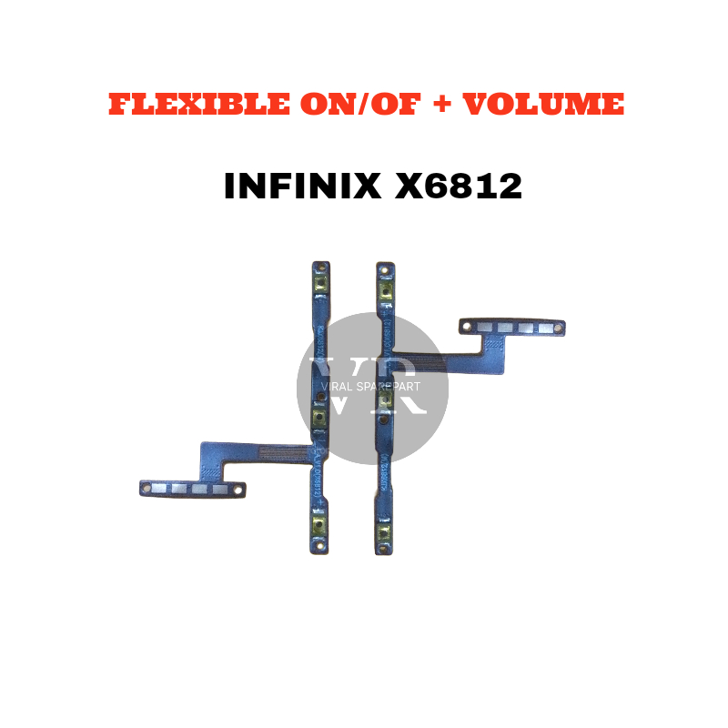 TOMBOL ON OFF / FLEXIBEL ON OFF DAN VOLUME INFINIX HOT 11S / HOT 11 NFC / X6812
