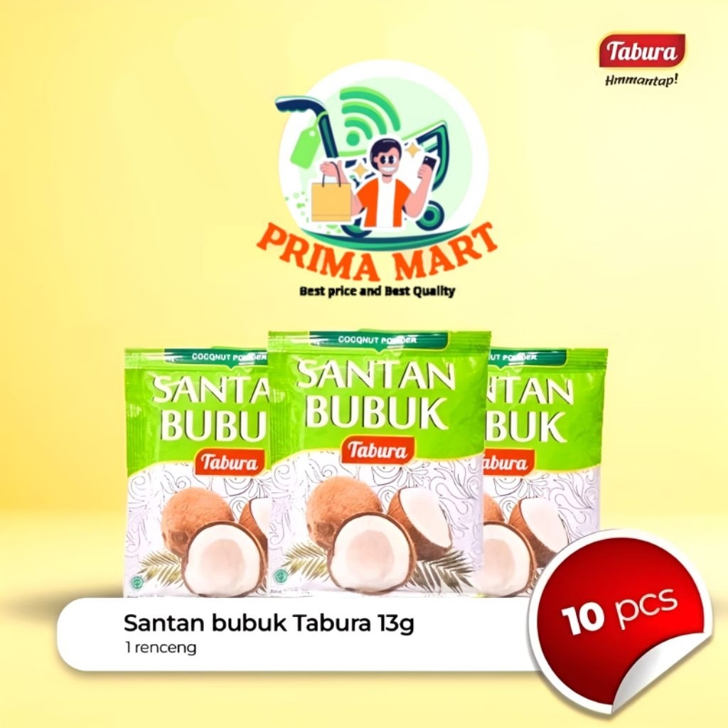 

[ 1 renteng ] santan bubuk tabura @13 gram