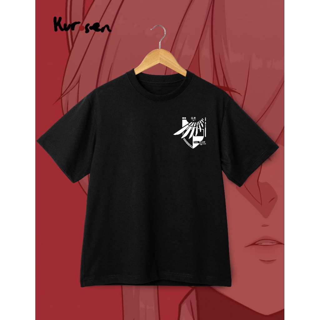 Kaos PGR, Gray Raven Emblem (Depan, belakang)