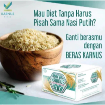 

BERAS KARNUS / beras bekatul / untuk diet / diabetes