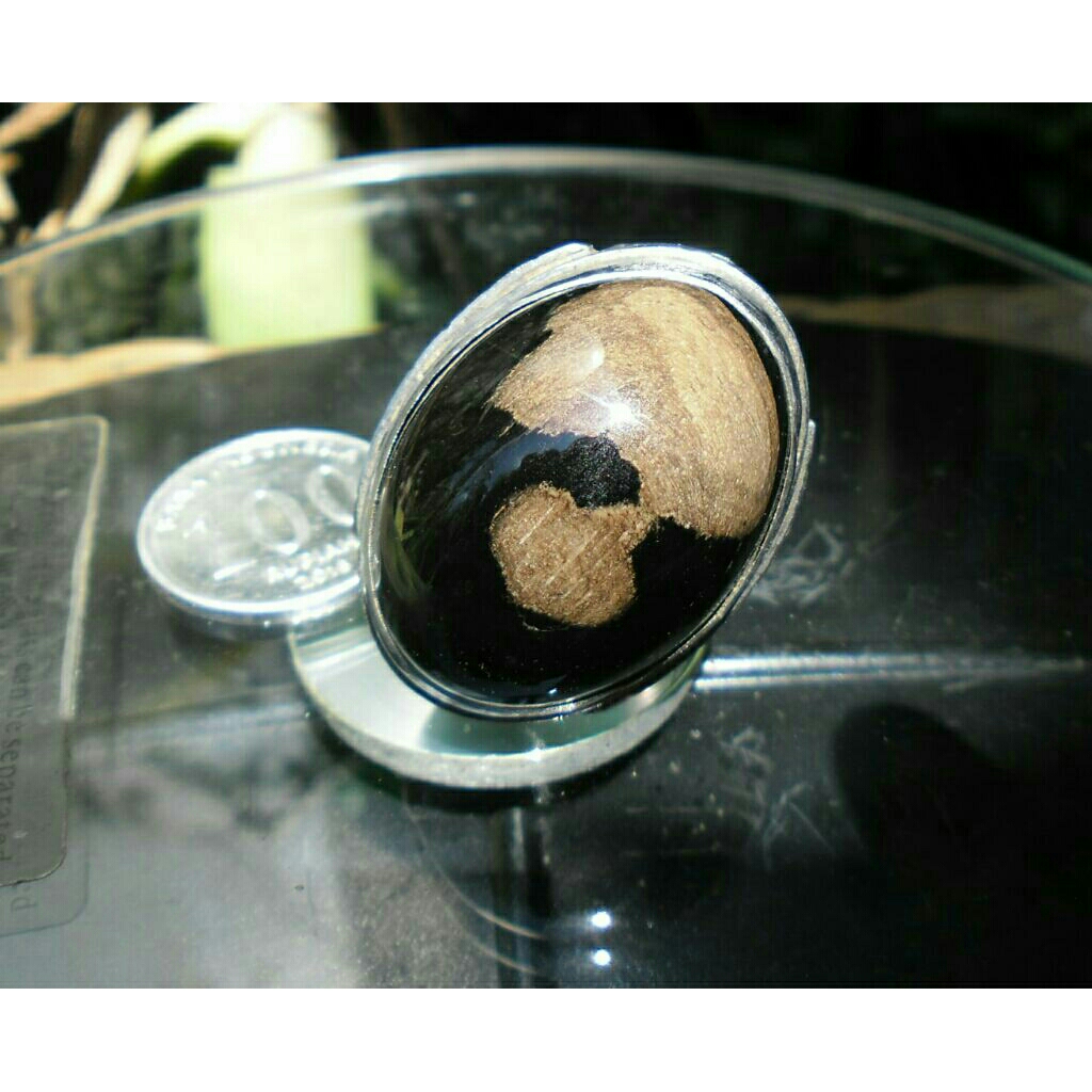 Batu Kecubung Tanduk kristal Jadul