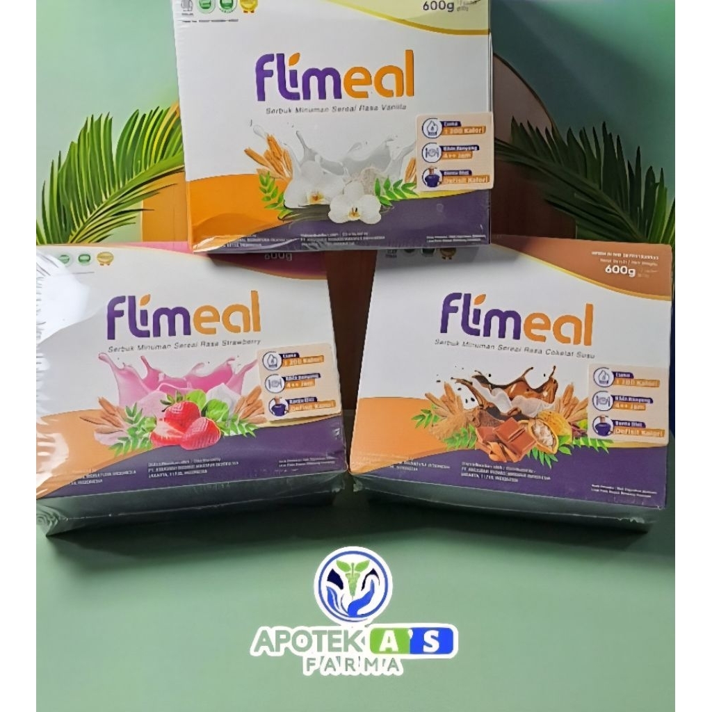 

Flimeal - Vanilla/Strawberry/Cokelat Susu 600g