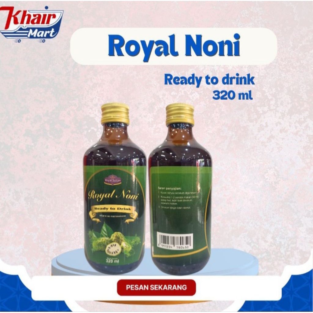 

Royal Noni Ready To Drink 320 ml Ratu Lebah