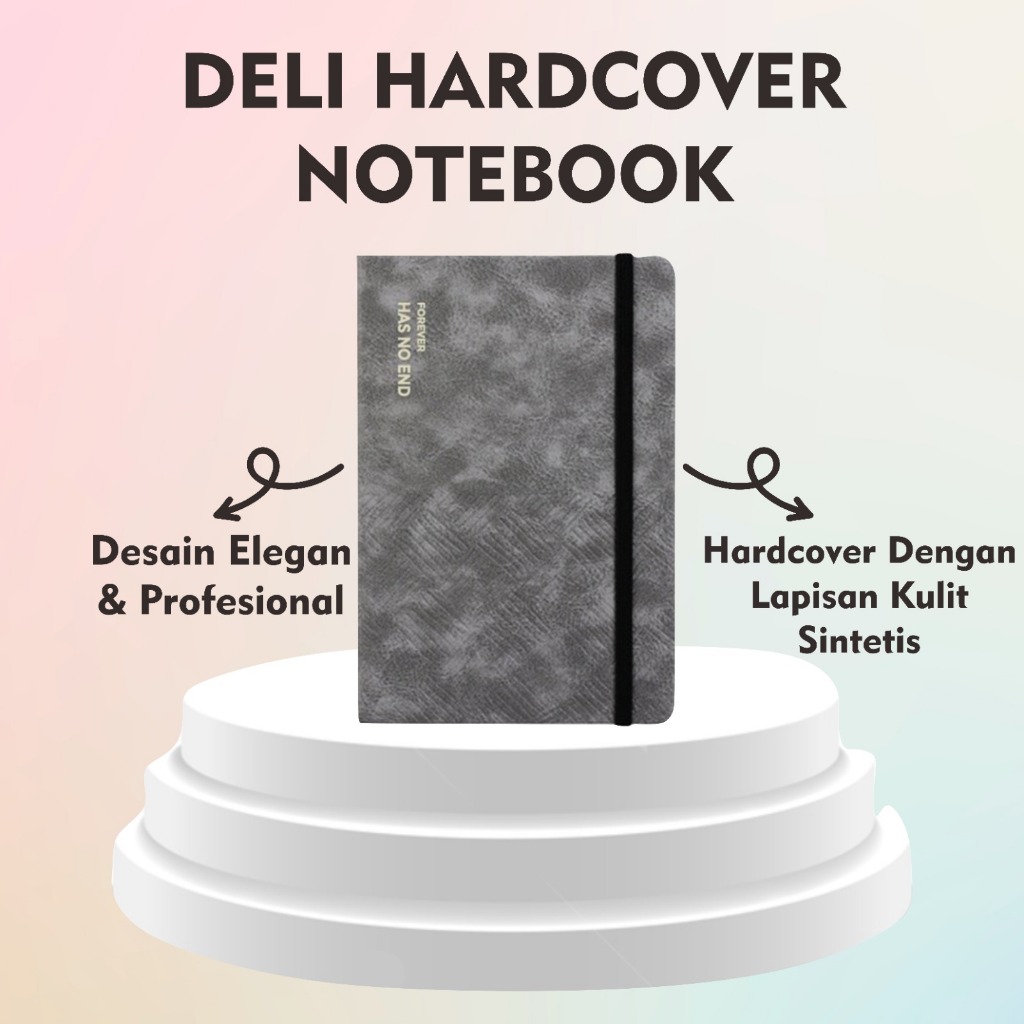 

DELI NOTEBOOK A5 N124L/BUKU CATATAN / NOTE BOOK