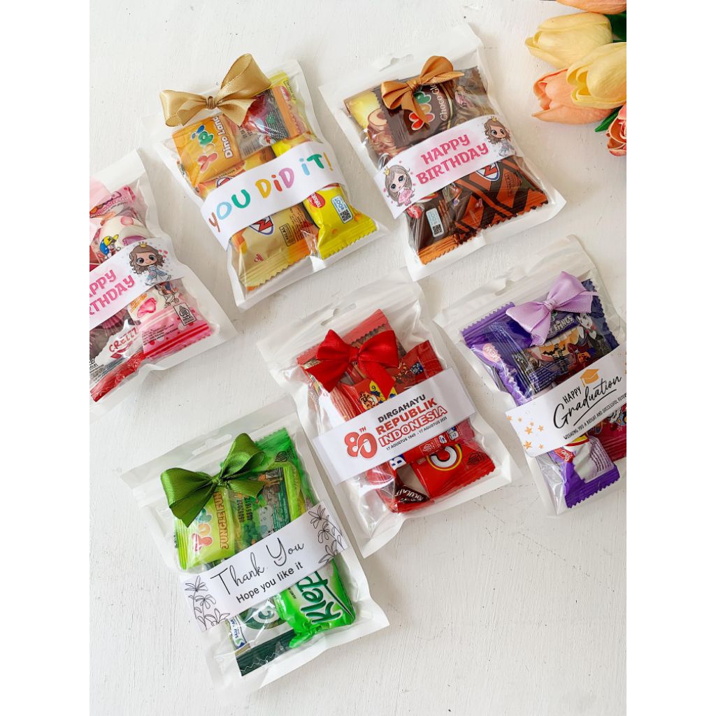 

Harga PROMO Mini Gift Snack Ulang tahun - Hampers Mini - Kado Snack