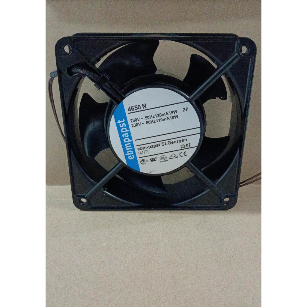 8874 fan kipas ebmpapst 4650n 4650 n 220v 230v ac 12v 12x12