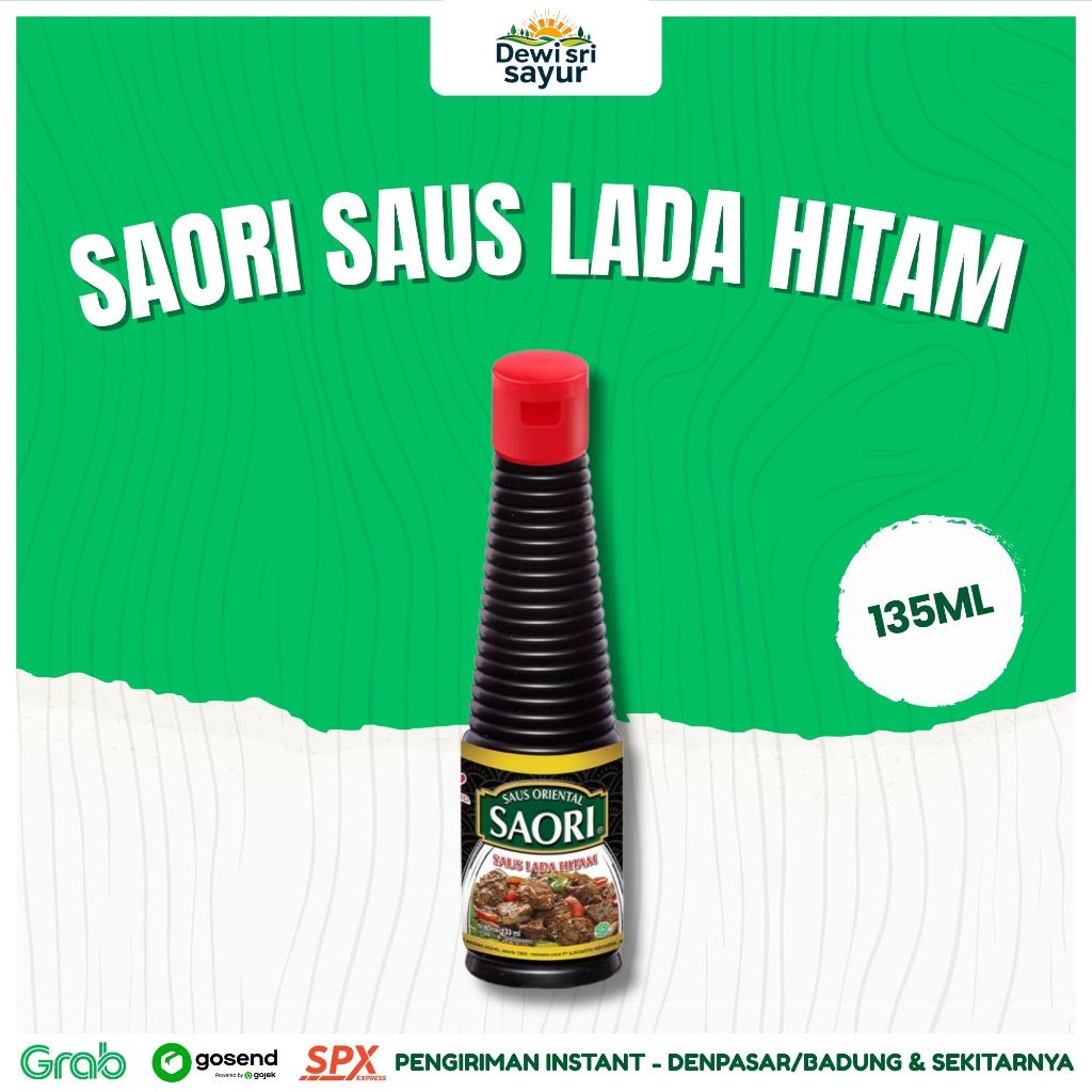 

Saori Saus Lada Hitam 135ml – Dewi Sri Sayur