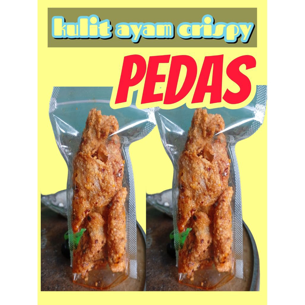 

kulit ayam crispy pedas 100gr