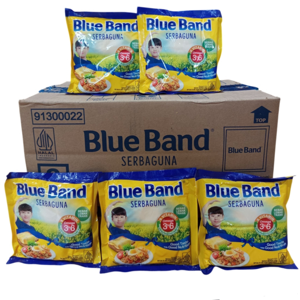 

Blue Band Serbaguna 200g bebas lemak trans cake&cookie 3 Pcs