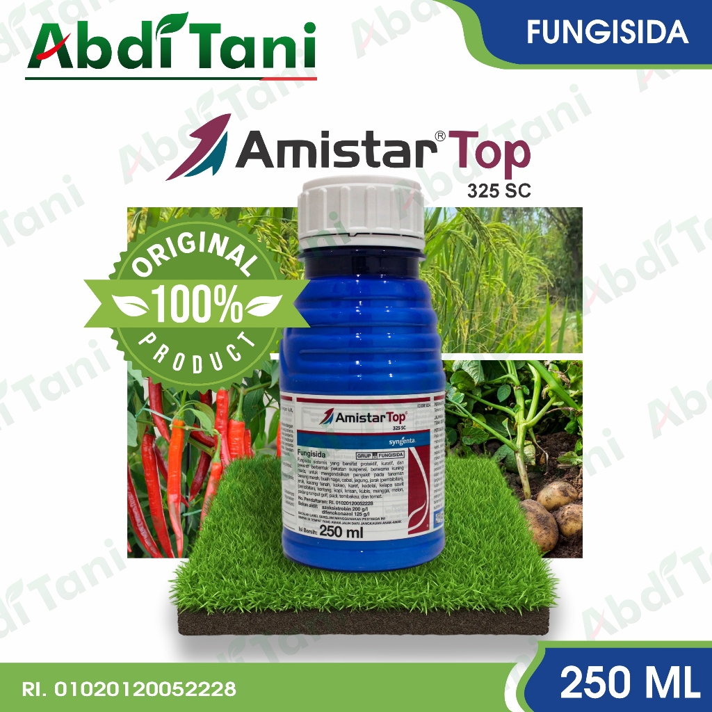AMISTARTOP 250 ML SYNGENTA_FUNGISIDA BERKUALITAS ORIGINAL