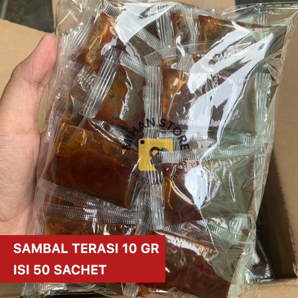 

Sambal Terasi Polos 10gr (Produksi UMKM)