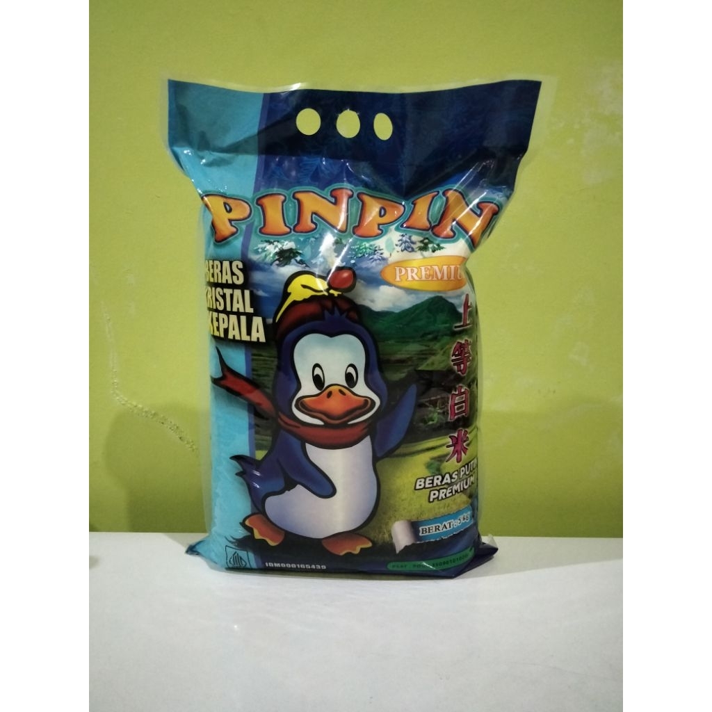 

Beras pin pin kemasan 5kg