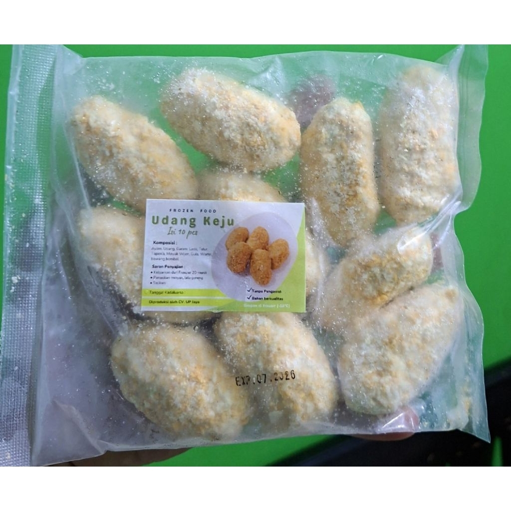 

Udang Keju Homemade Tanpa Pengawet Kemasan Isi 10