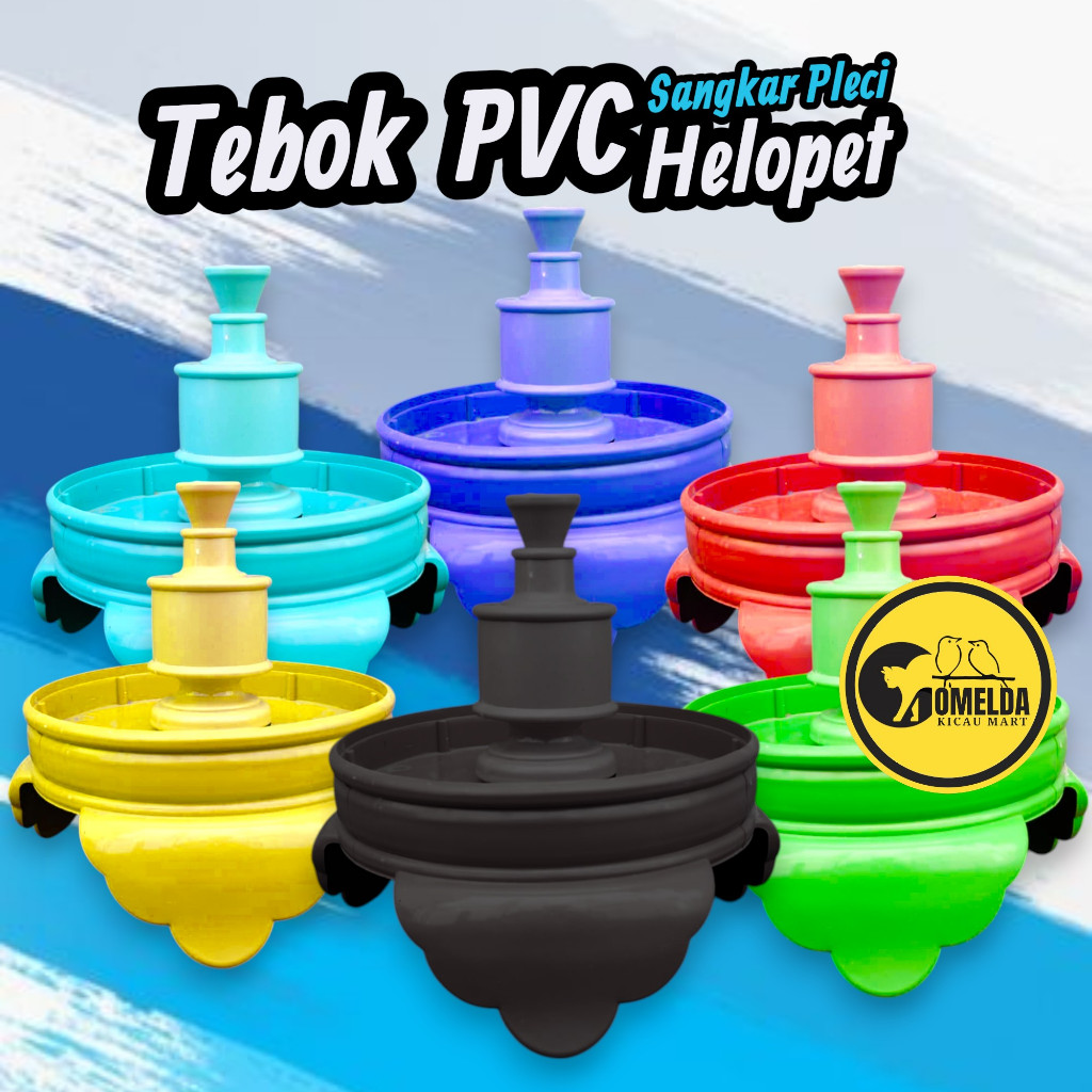 TEBOK PVC SANGKAR HELOPET PLECI PLUS PION