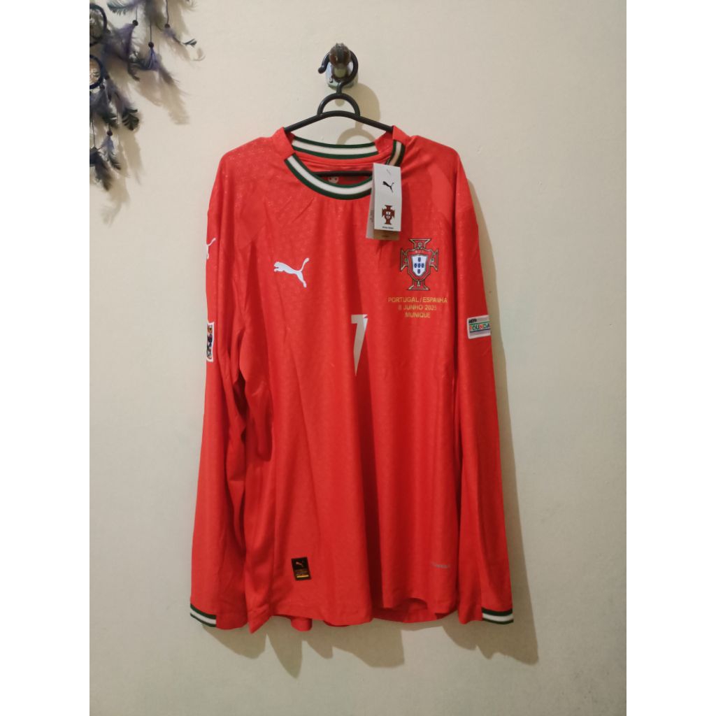 Jersey Portugal 2025 puma Player Issue Long Sleeve