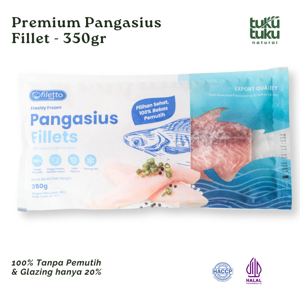 

Ikan Pangasius Dory Patin Fish Fillet Premium Bebas Pemutih