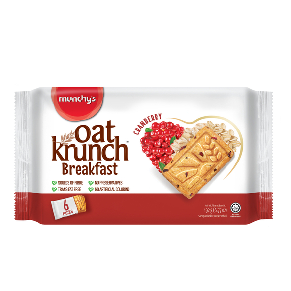 

Munchy's Oat Krunch Breakfast Dark Chocolate With Blueberry | Cranberry| ChiaSeed