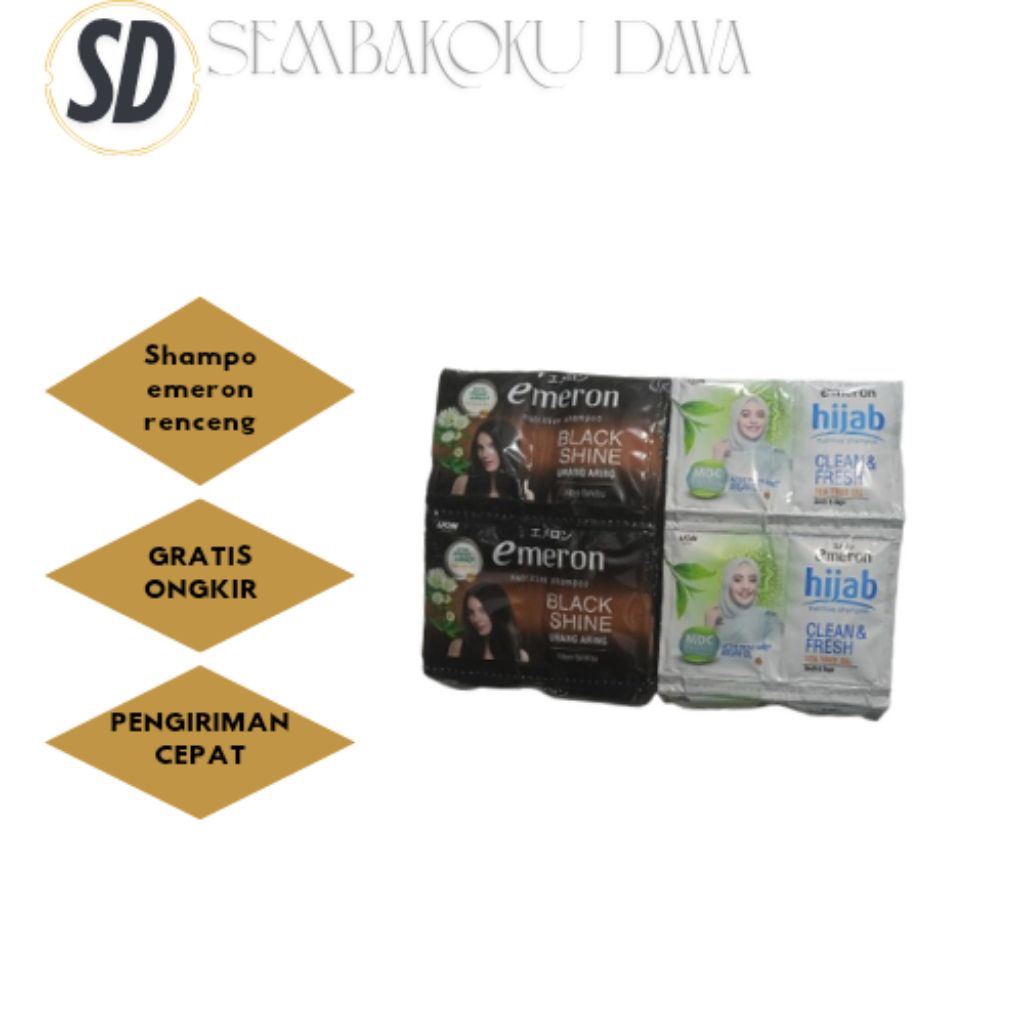 Shampo emeron renceng// shampo emeron renceng murah grosir