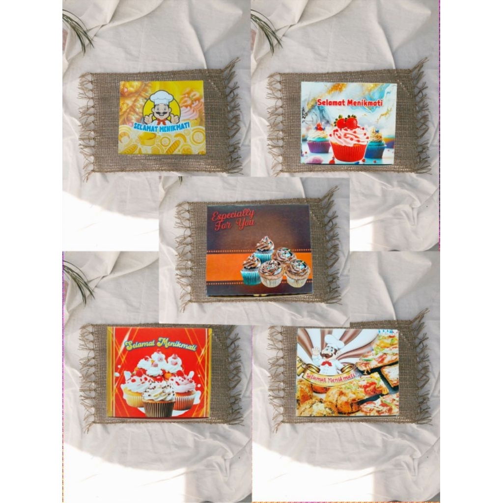 

Kotak Kue 12x14x6, 5cm Motif | Box Kue Motif Premium | Snack Box Cup cake | Dus Kue Printing Motif 12x14 - 1 Pack (100 pcs)