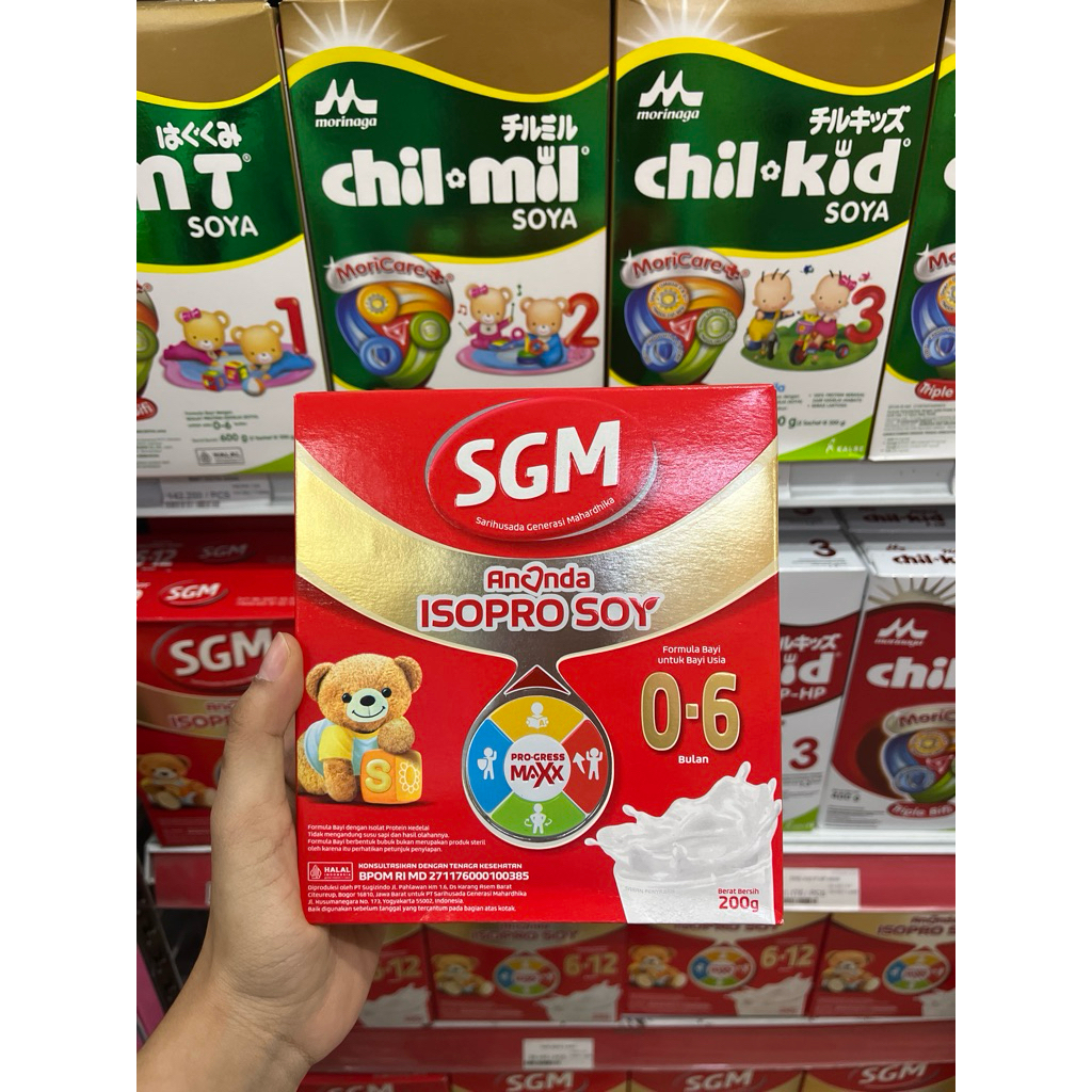 

SGM SOYA ISOPRO SOY 0-6 bulan 200gr