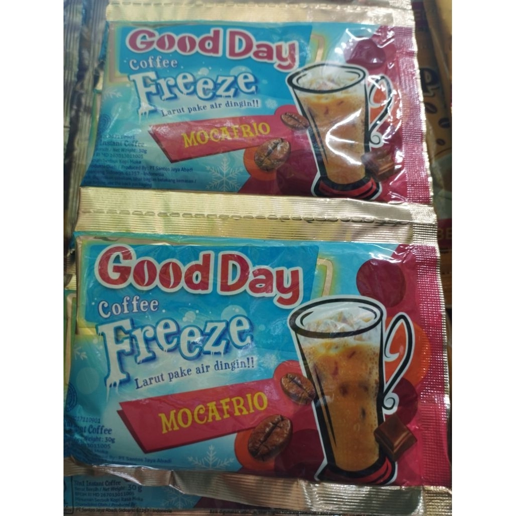 

GoodDay Freeze renceng isi 10 sachet
