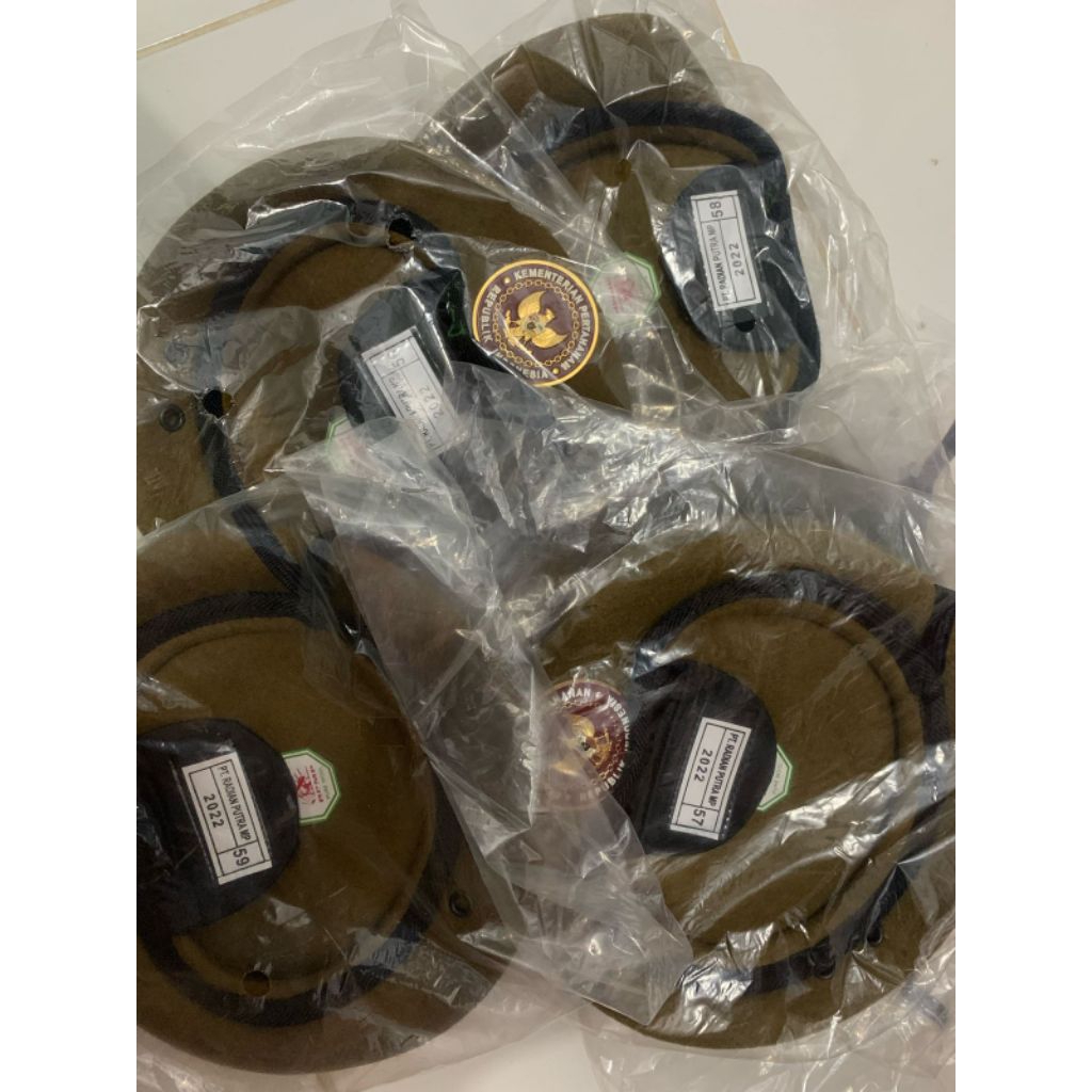 topi baret TNI AU//baret Kemhan//baret pns
