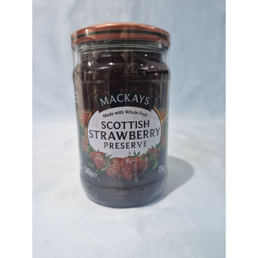 

Mackays Scottish Strawberry Preserve Jam 340g