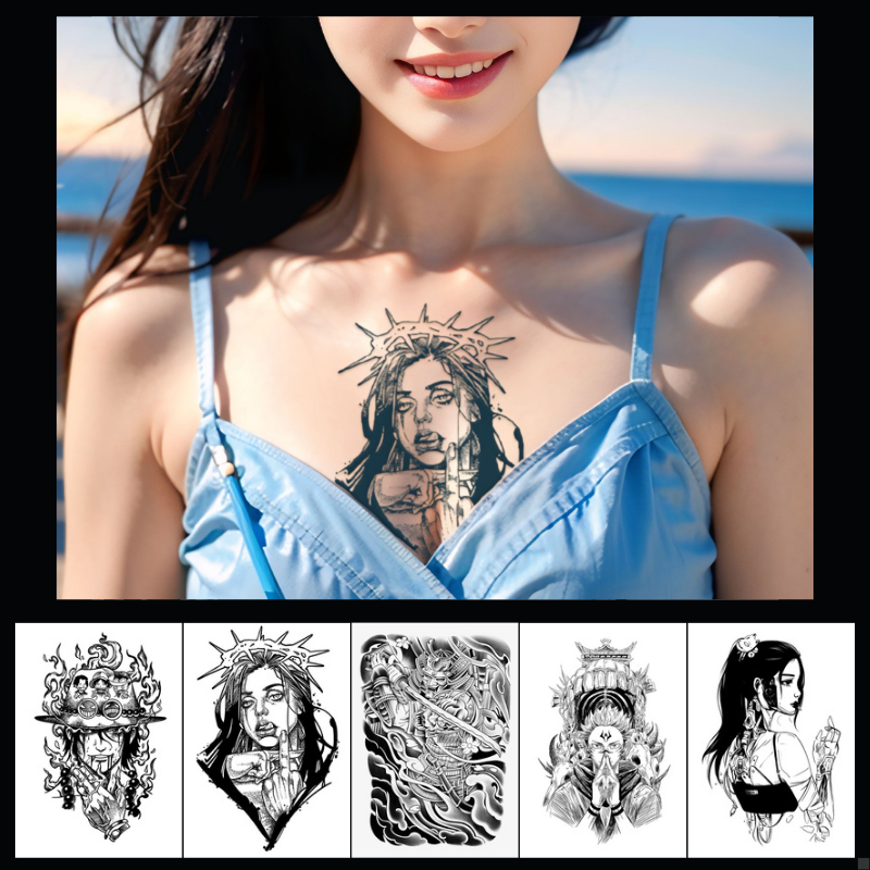FRUIT INK TATTOO STICKER PREMIUM TATTOO TEMPORARY TATO TEMPORER SEMI PERMANEN TAHAN LAMA WATERPROOF