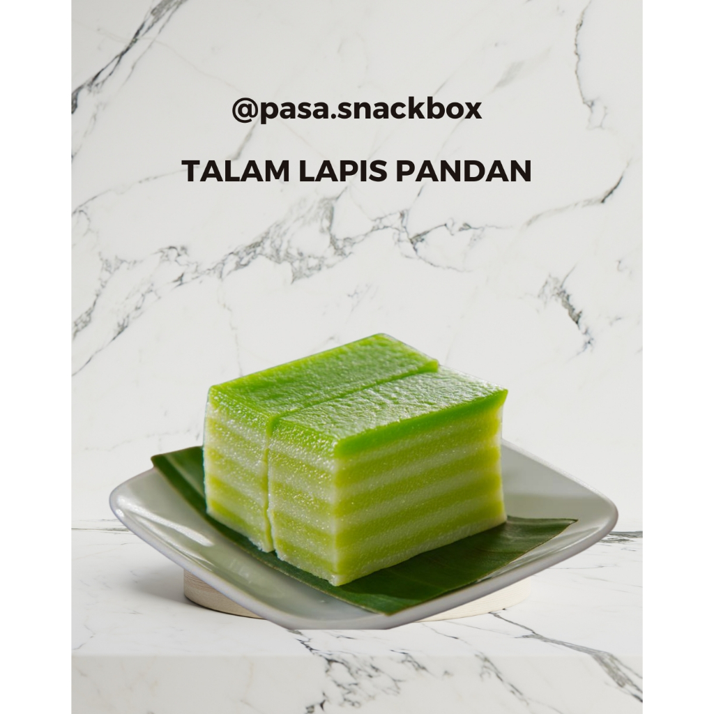 

Talam Lapis Pandan - PASA Snack box Jajanan pasar tradisional, Snack meeting, Arisan, Hampers