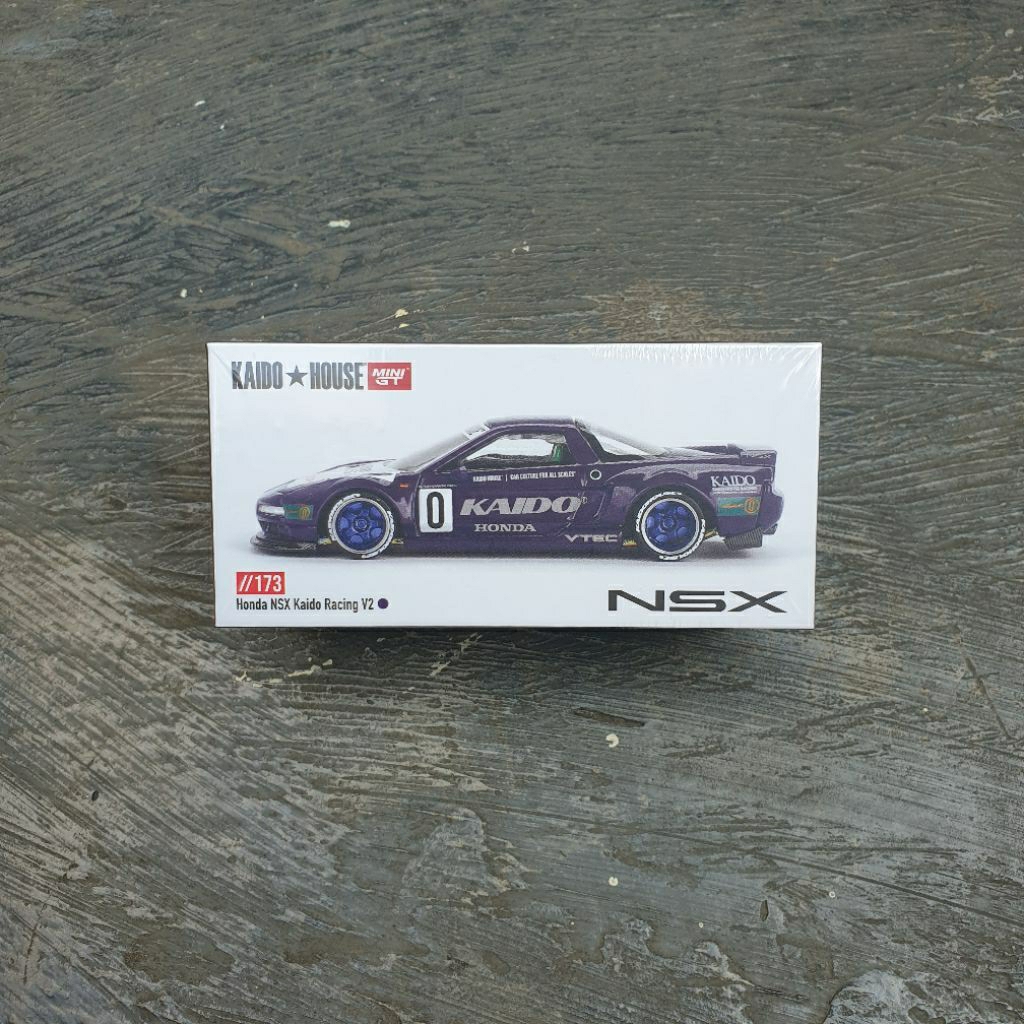 Mini GT x Kaido House KHMG173 Honda NSX Kaido Racing V2 Purple