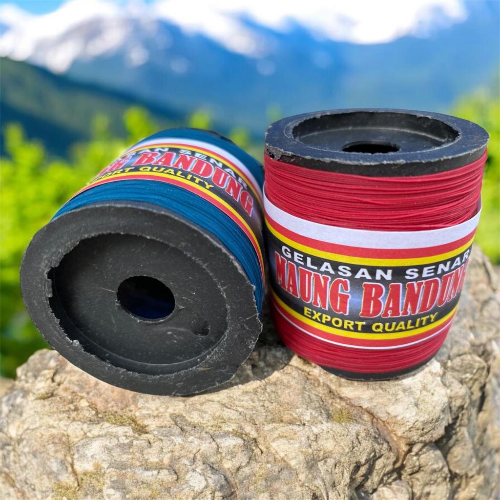 GELASAN BENANG/KENUR/SENAR/SULUR LAYANGAN ADUAN CAP MAUNG BANDUNG / GELASAN