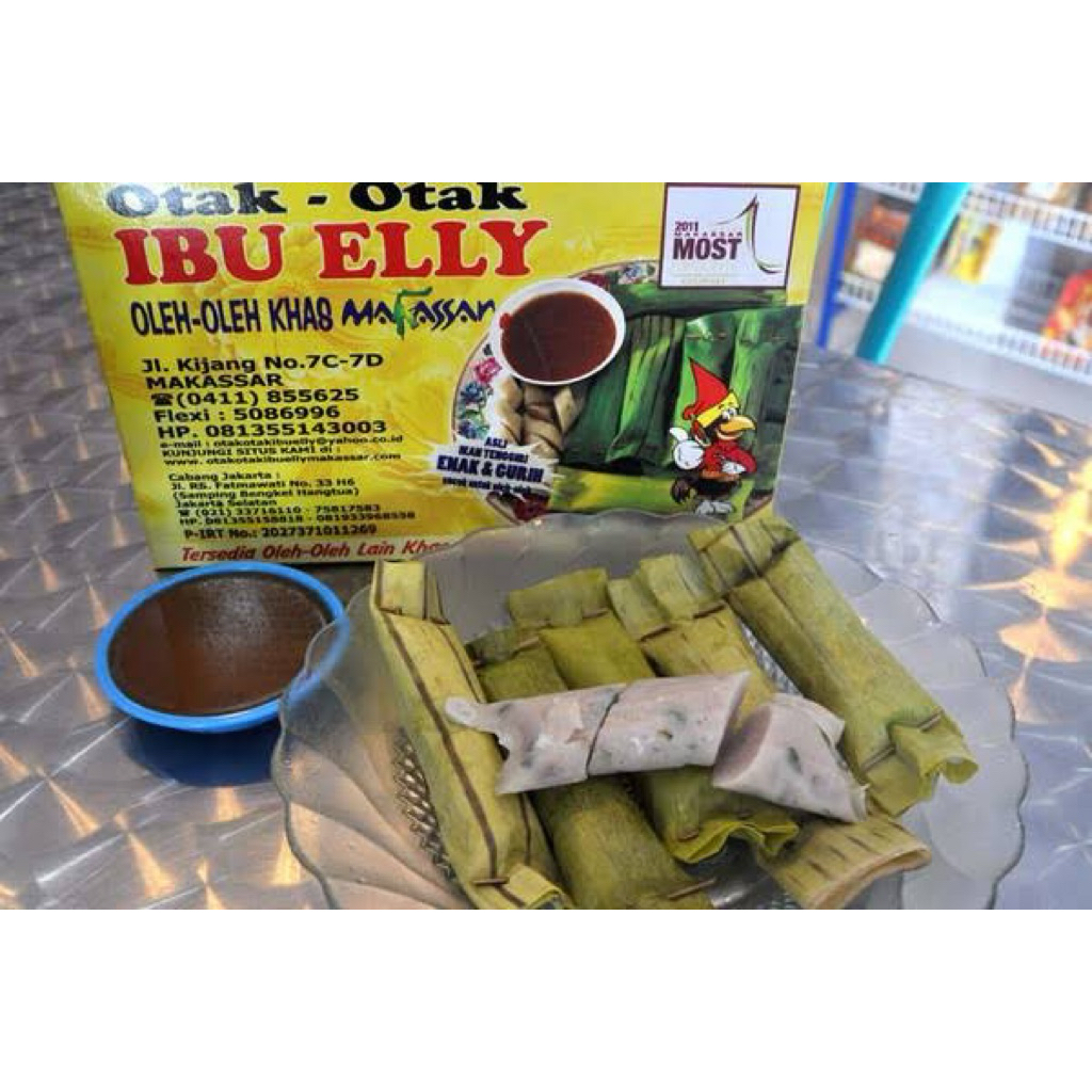 

otak otak ibu Elly asli makassar