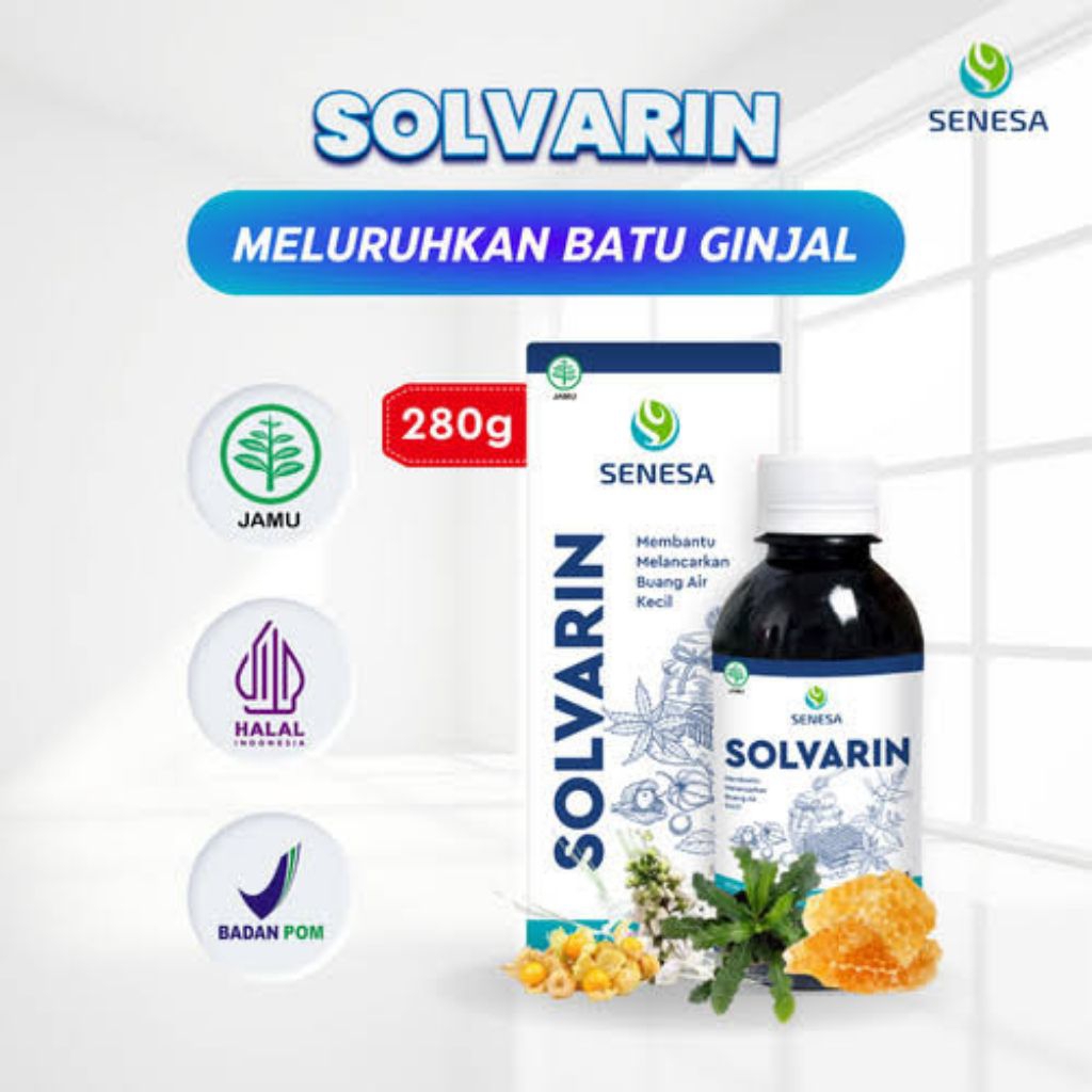 SOLVARIN - Madu Herbal Atasi Infeksi Saluran Kemih dan Anyang Anyangan