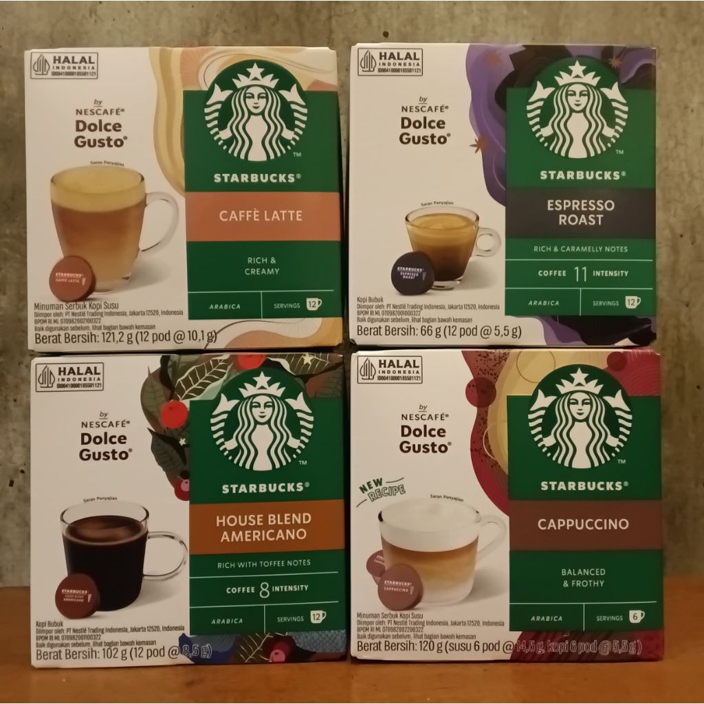 

STARBUCKS by NESCAFE DOLCE GUSTO 102g x 12pcs