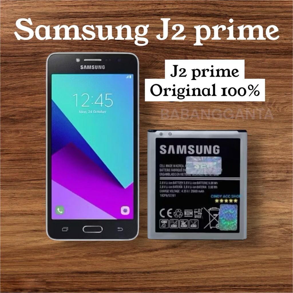 Baterai hp samsung galaxy j2 Prime G530 Original 100%