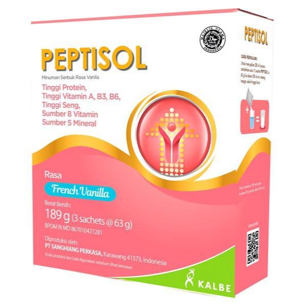 

PEPTISOL RASA FRENCH VANILA 180 GRAM - Susu Tinggi Protein