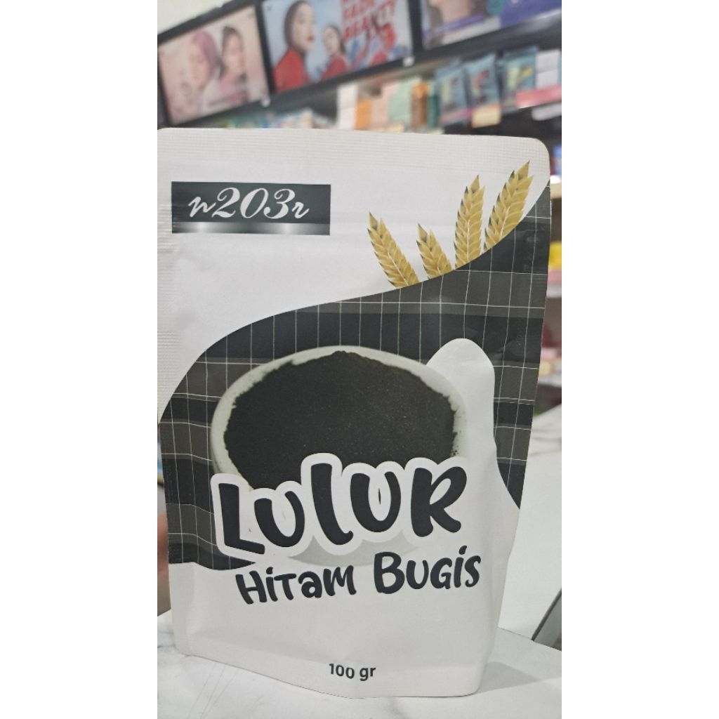 N203R Lulur Hitam Bugis 100 gr