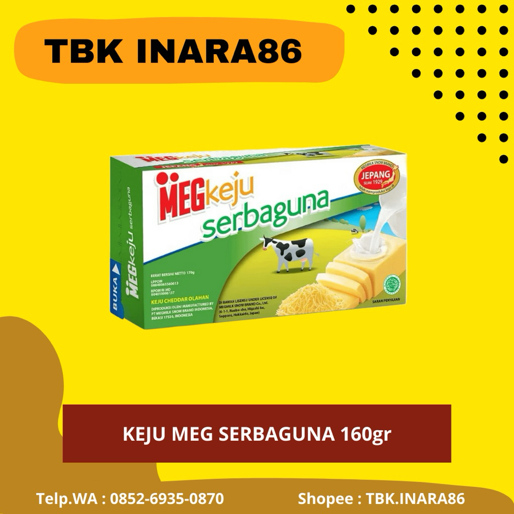 

Keju MEG Serbaguna – Keju Olahan Praktis untuk Masakan & Kue