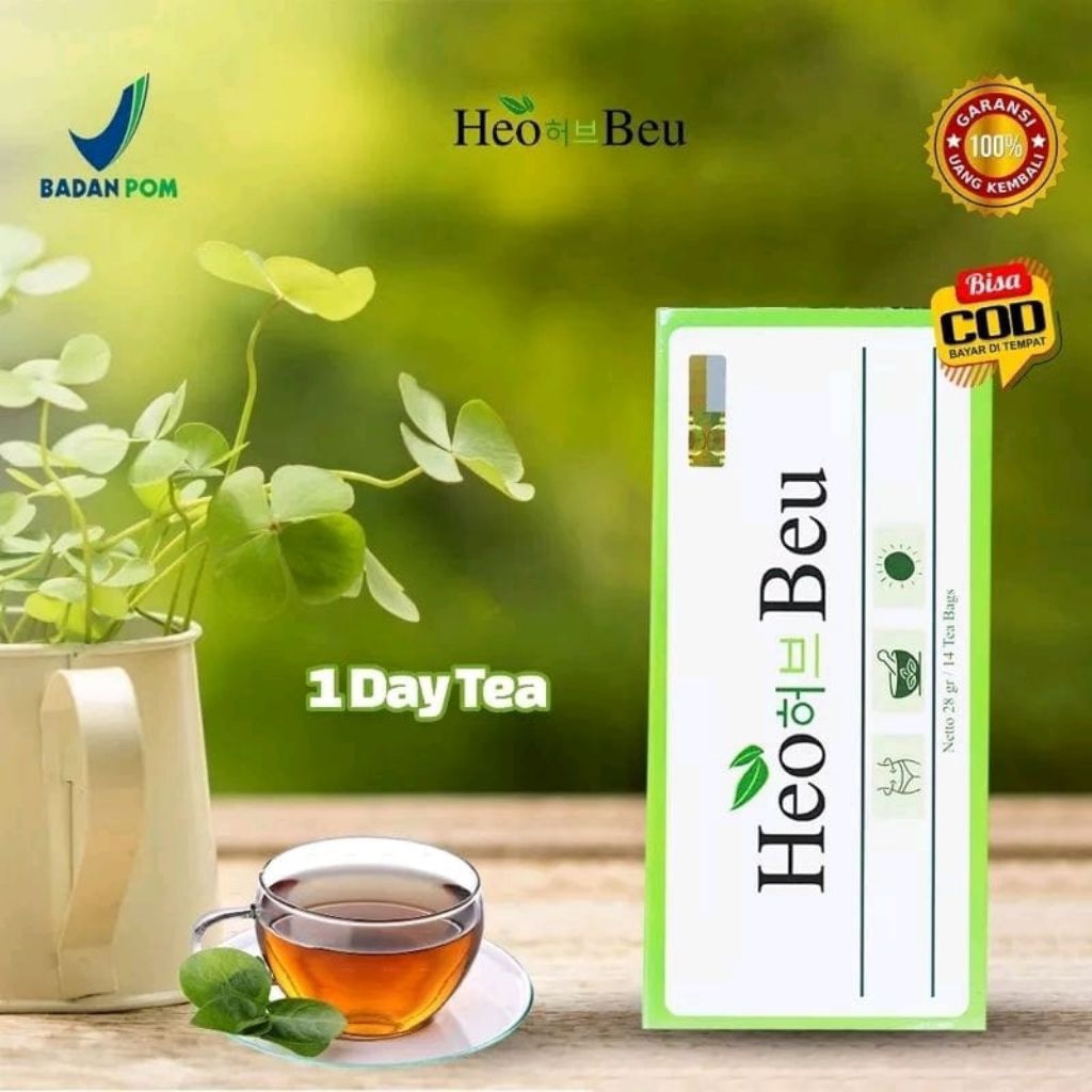HEO BEU SLIMMING TEA - TEH HEOBEU KOREA | ORIGINAL HEO BEO SLIMING TEA BPOM ORIGINAL 100%