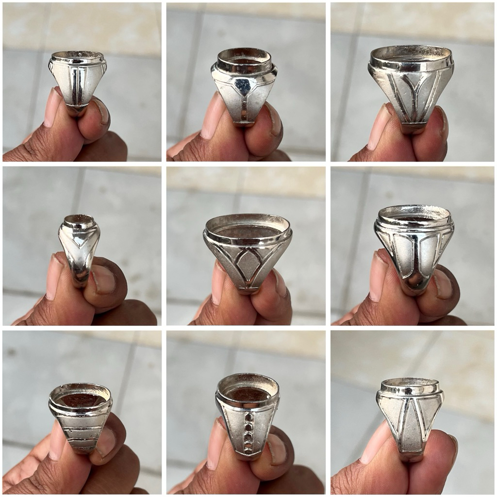 ring emban alpaka doff model tanam